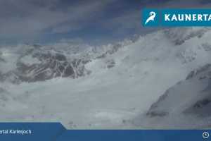 Kamera Kaunertal lodowiec Karlesjoch (LIVE Stream)