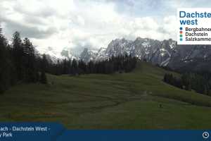Kamera Russbach am Pass Gschuett  Dachstein West - Snowpark (LIVE Stream)