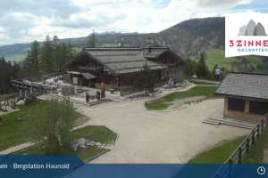 Kamera 3 Zinnen Dolomity  Bergstation Haunold (LIVE Stream)