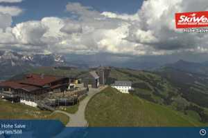 Kamera SkiWelt Wilder Kaiser - Brixental Gipfel Hohe Salve (LIVE Stream)
