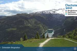 Kamera Dachstein West: Zwieselalm Bergstation (LIVE Stream)
