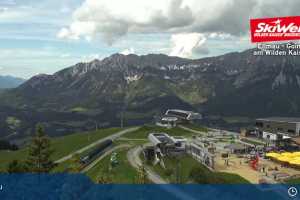 Kamera SkiWelt Wilder Kaiser - Brixental Bergstat. Hartkaiserbahn (LIVE Stream)
