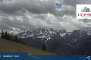 Kamera 3 Zinnen Dolomity  Helm-Plateau (LIVE Stream)