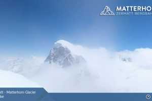 Kamera Zermatt Klein Matternhorn Matterhorn Glacier Paradise (LIVE Stream)