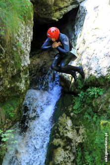Słowenia 2011 - canyoning
