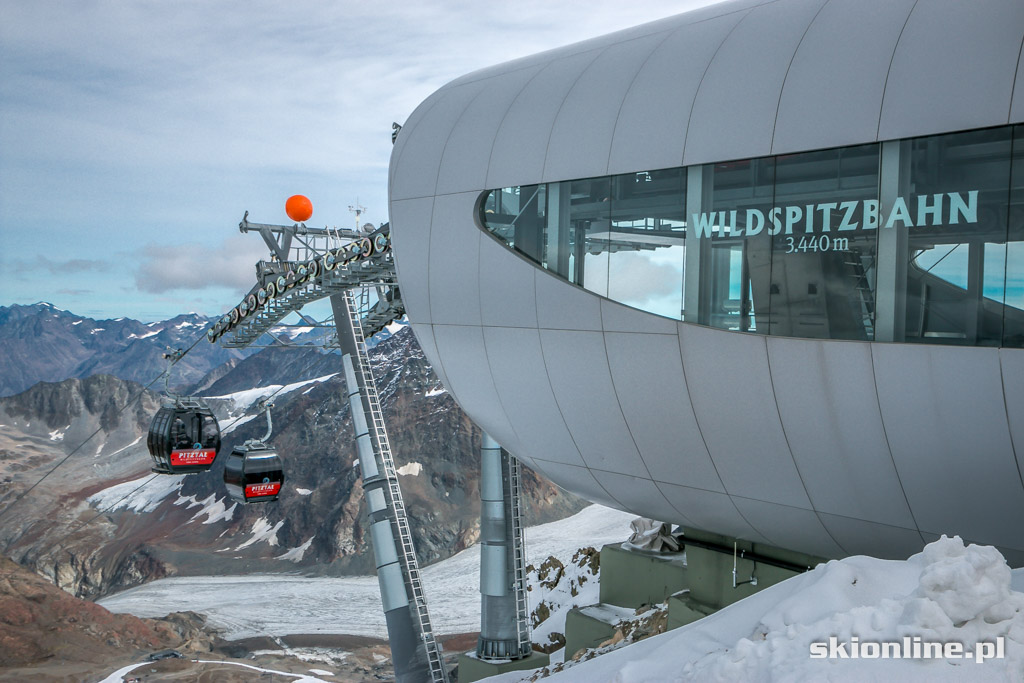 Galeria: Pitztal - gondola Wildspitzbahn