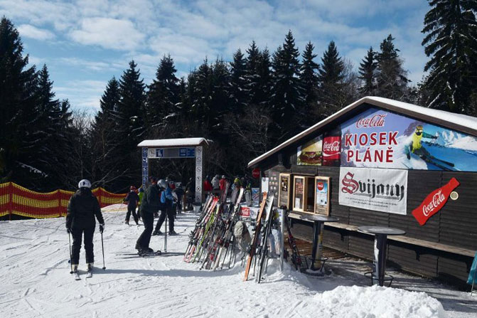 Galeria: Stacja narciarska Jested w Czechach
