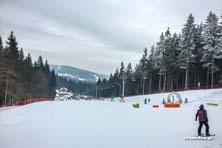 Ski centrum Říčky w Czechach - luty 2017
