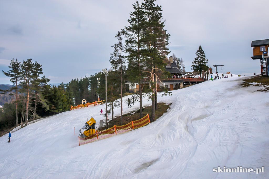 Galeria: Czorsztyn-Ski - warunki narciarskie 18 lutego 2016