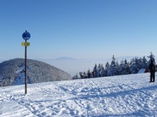 Zima w Beskidach - Klimczok