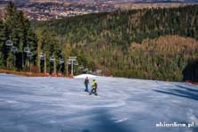 Myślenice - warunki narciarskie 9.02.2016
