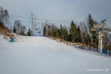 Wisła Skolnity - warunki narciarskie 11.01.2015