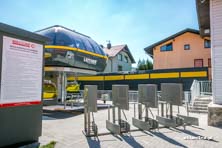 COS Szczyrk - budowa nowej 4-os. kolei (sier 2017)