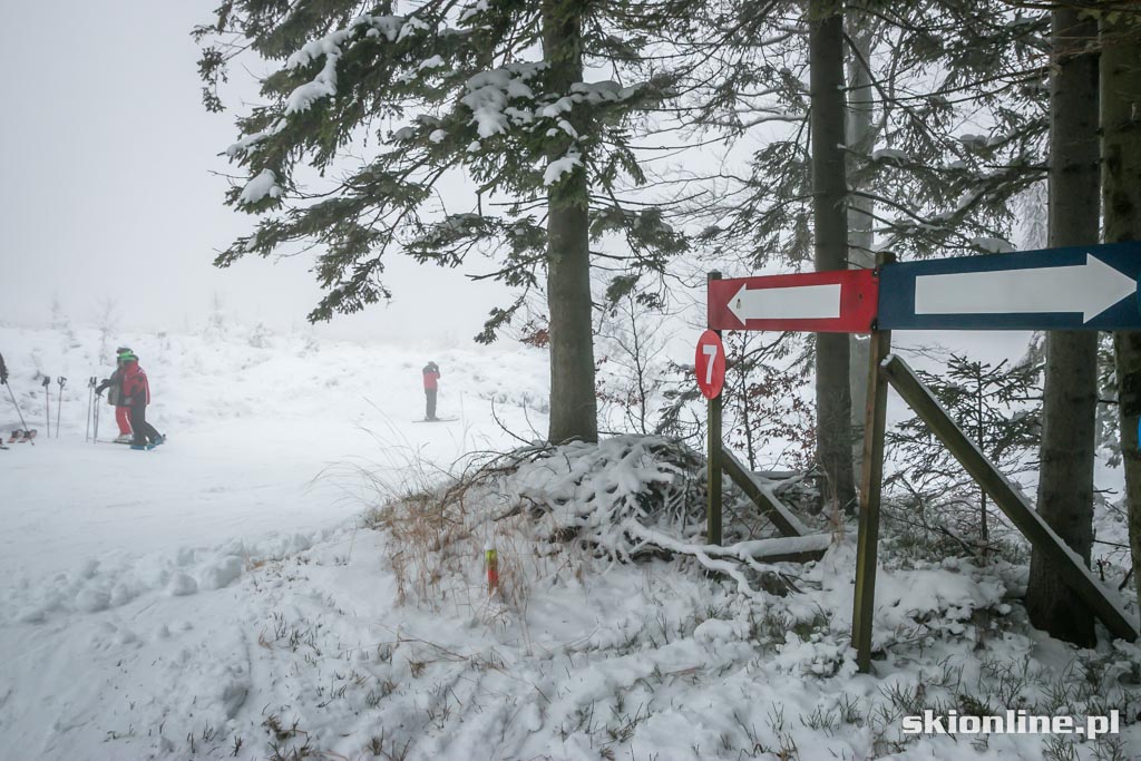 Galeria: Szczyrk SON trasa nr 7 warunki narciarskie