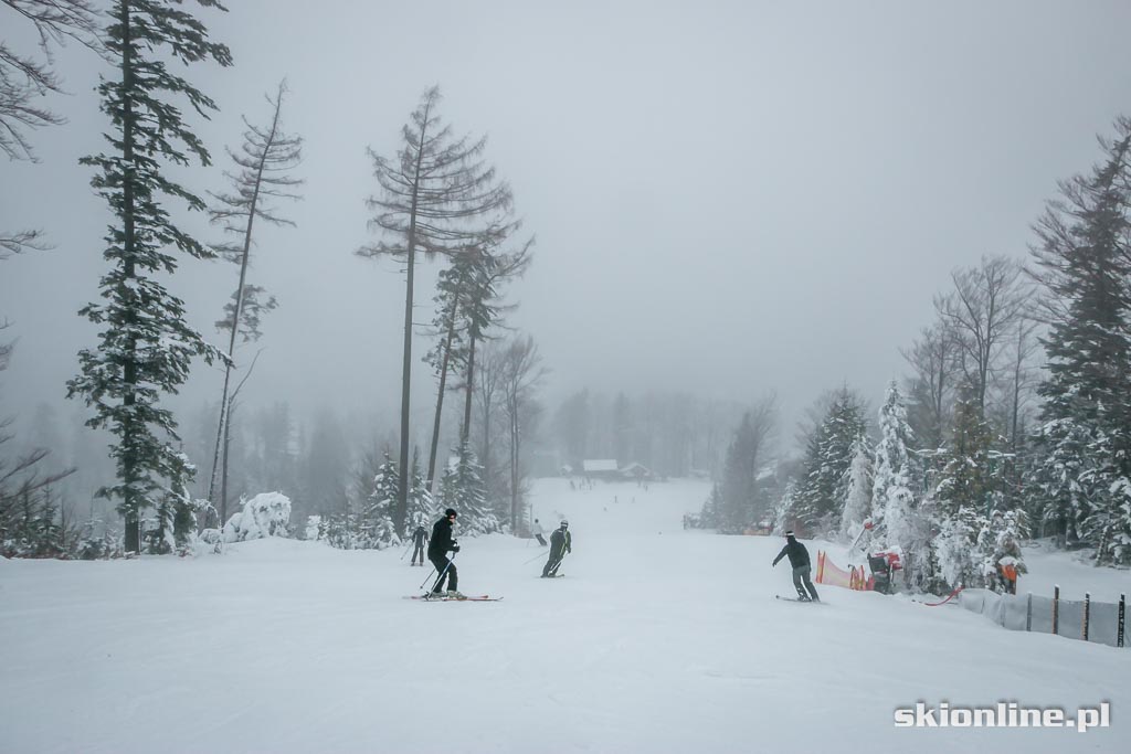 Galeria: Szczyrk SON trasa nr 7 warunki narciarskie