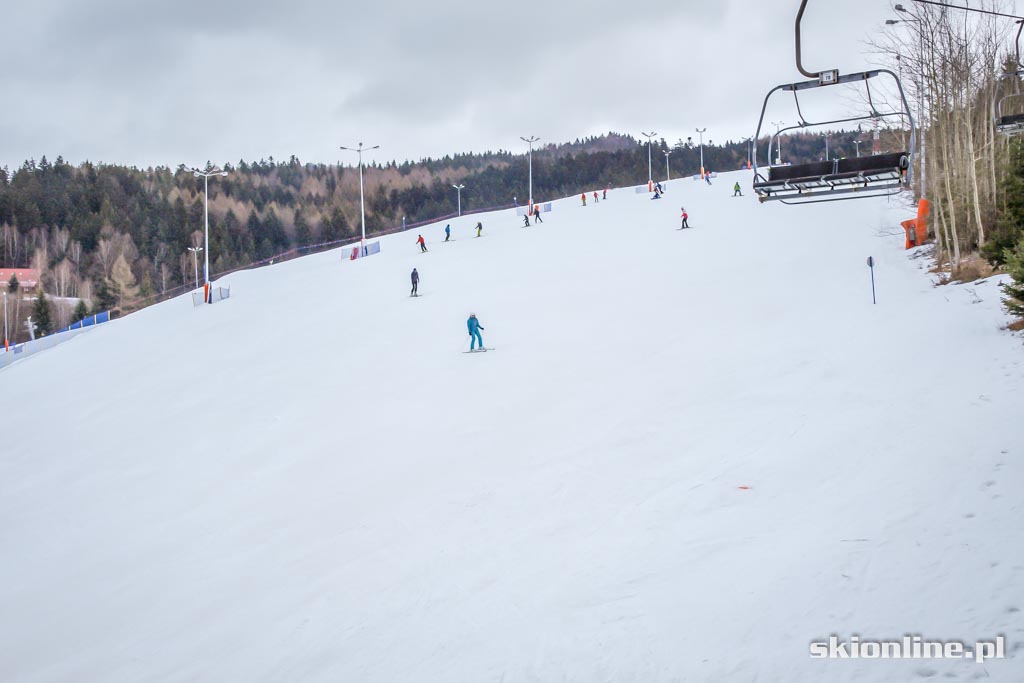 Galeria: Dwie Doliny - warunki narciarskie luty 2016