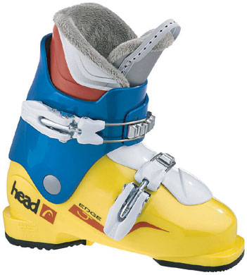 buty narciarskie Head Edge J2 żółty/niebieski