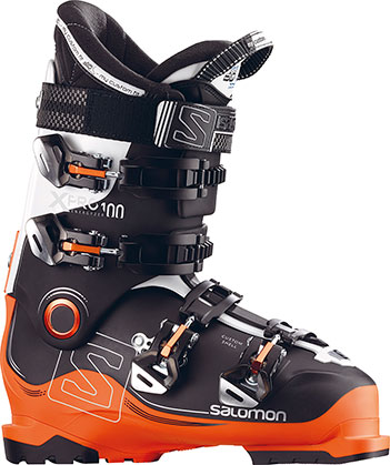 buty narciarskie Salomon X PRO 100 black/orange