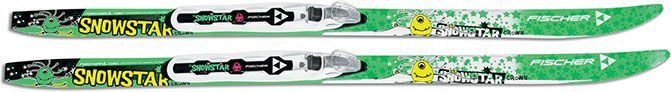 narty biegowe Fischer Snowstar green NIS/mtd