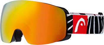 gogle narciarskie Head GALACTIC FS FMR black/red (S2/VLT 32%)