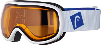 gogle narciarskie Head NINJA MR white/blue (S1/VLT 57%)