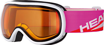 gogle narciarskie Head NINJA white/pink (S1/VLT 57%)