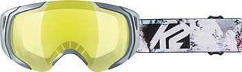 gogle narciarskie K2 Photoantic DLX Gray Static Yellow Flash