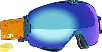 gogle narciarskie Salomon XMAX NAVY BLUE+XTRA LENS