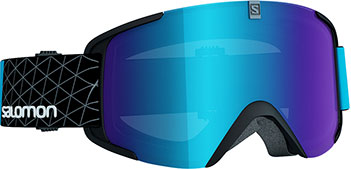 gogle narciarskie Salomon XVIEW BLK-BLUE