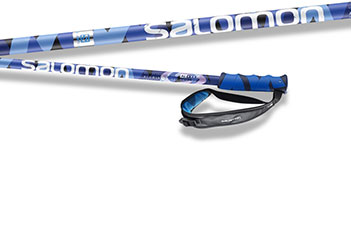 kije narciarskie Salomon HACKER black/blue