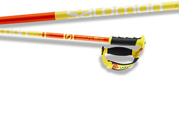 kije narciarskie Salomon HACKER S3 orange/yellow