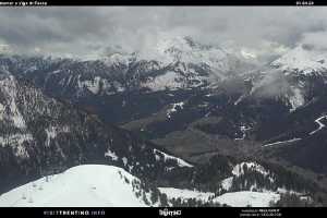 Kamera Val di Fassa Pozza di Fassa-Aloch-Buffaure Gruppo del Latemar - panorama