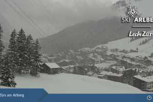 Kamera Lech-Zürs am Arlberg  Flühenlift (LIVE Stream)