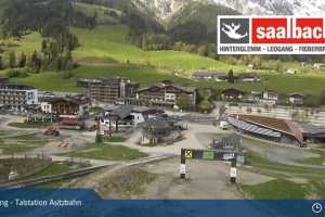 Kamera Saalfelden Leogang  Talstation Asitzbahn (LIVE Stream)