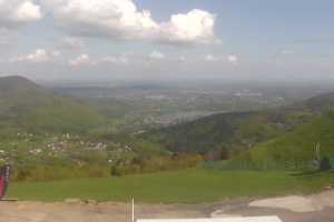Kamera Góra Żar - widok na Kozubnik