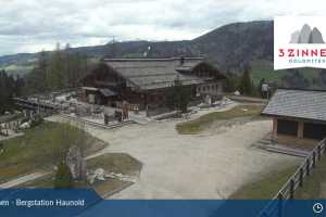 Kamera 3 Zinnen Dolomity  Bergstation Haunold (LIVE Stream)