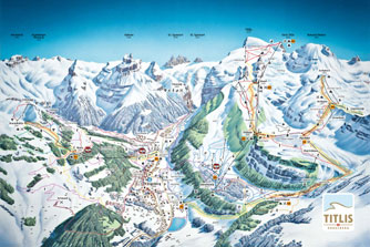 Ośrodek narciarski Engelberg Titlis, Szwajcaria Centralna