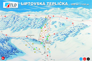 Ośrodek narciarski Liptovska Teplicka, Tatry Niskie