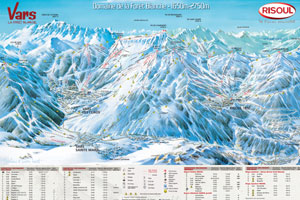 Ośrodek narciarski Vars la Foret Blanche, Alpy południowe