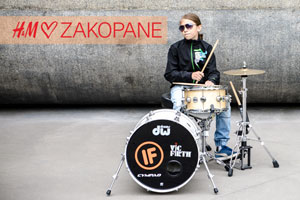 Występ najmłodszego polskiego perkusisty w Zakopanem