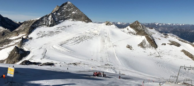 Lodowiec Hintertux - wrześniowe otarcie sezonu w Tyrolu