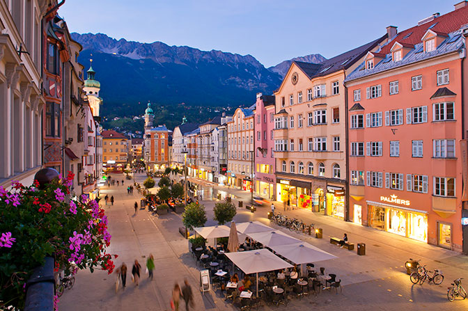 Innsbruck nocą
