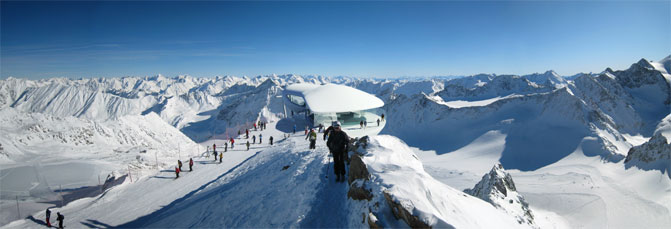 Nowości na lodowcu Pitztal