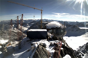 Nowości na lodowcu Pitztal