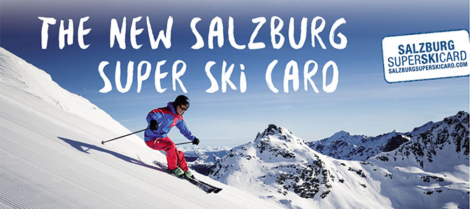 Nowy skipass Salzburg Super Ski Card - 2750km tras w 25 ośrodkach