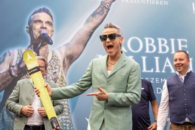 Robbie Williams w Schladming-Dachstein