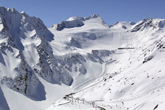 Ile kosztują skipassy na austriackich lodowcach?