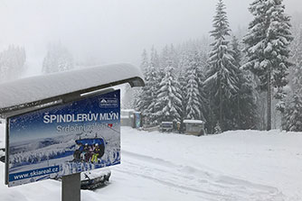 Znakomite warunki narciarskie w Czechach