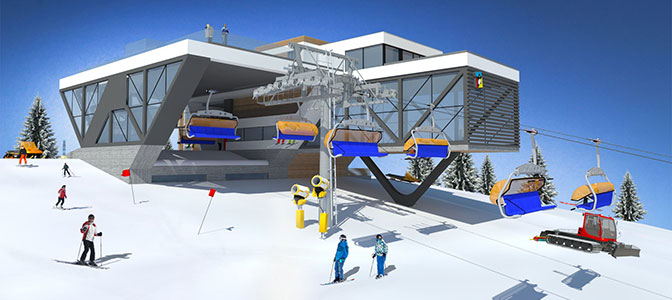 Przebudowa stacji narciarskiej Kasina SKI