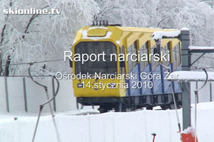 Raport narciarski - Żar w Międzybrodziu Żywieckim 14.01.2010